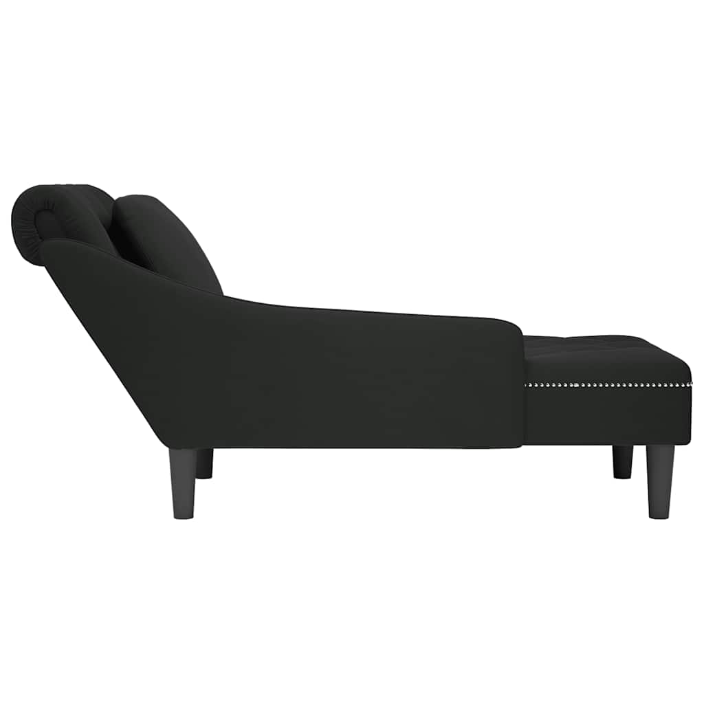 Chaise longue capitonnée - Style contemporain - Velours vert - Sensuri Maison