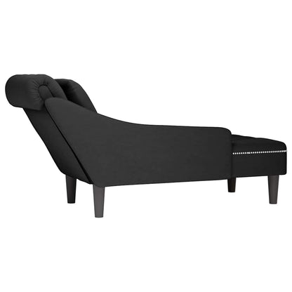 Chaise longue capitonnée - Style contemporain - Velours vert - Sensuri Maison