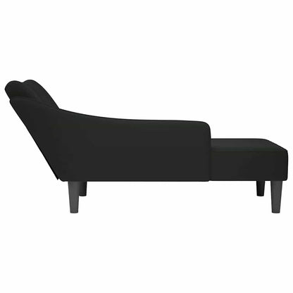 Fauteuil long avec accoudoir droit  velours - Imagem 5