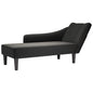 Fauteuil long avec accoudoir droit  tissu - Imagem 1