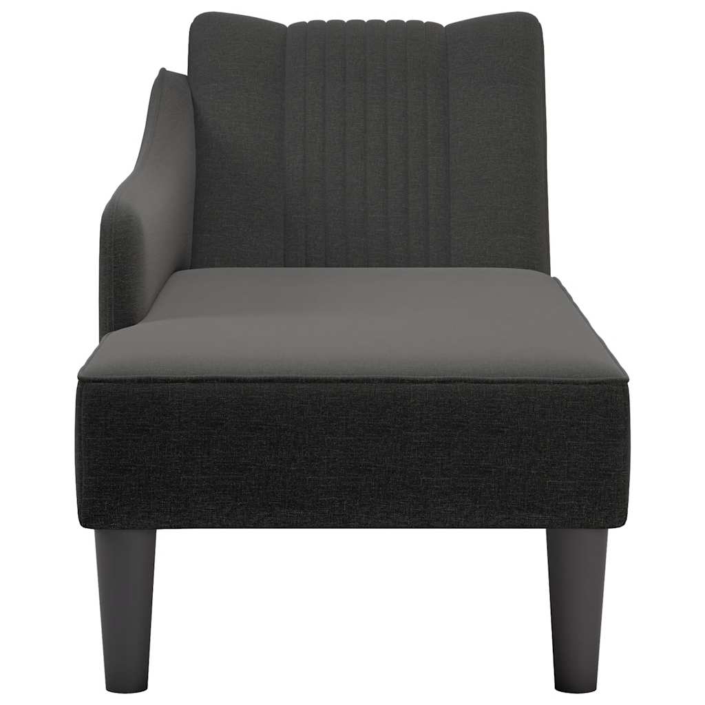 Fauteuil long avec accoudoir droit  tissu - Imagem 4