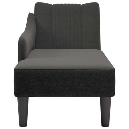 Fauteuil long avec accoudoir droit  tissu - Imagem 4