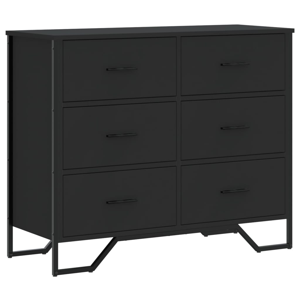 Commode  91x35,5x74,5 cm bois d'ingénierie - Imagem 2