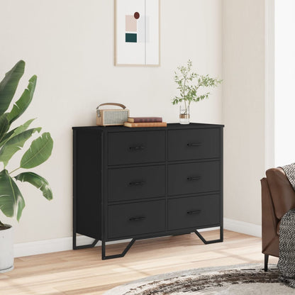 Commode  91x35,5x74,5 cm bois d'ingénierie - Imagem 3