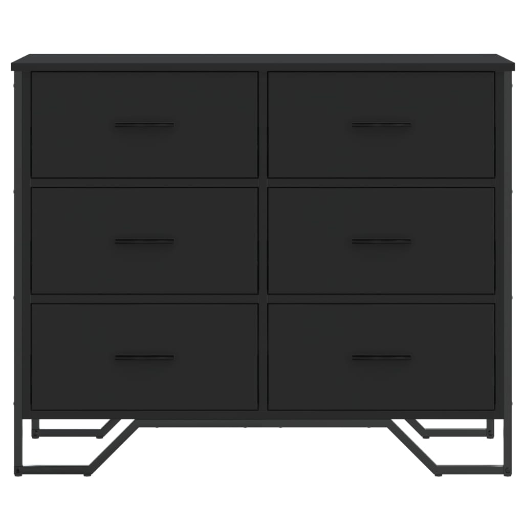 Commode  91x35,5x74,5 cm bois d'ingénierie - Imagem 4