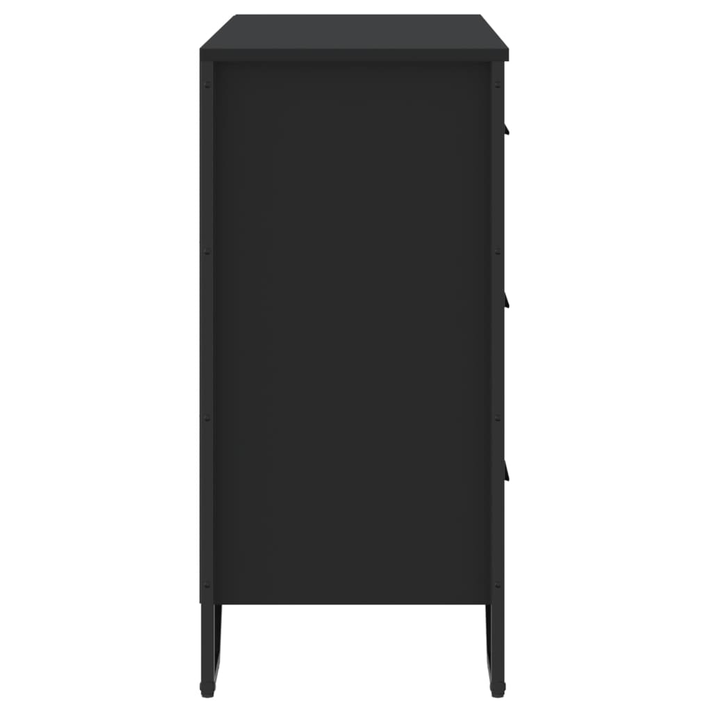 Commode  91x35,5x74,5 cm bois d'ingénierie - Imagem 5