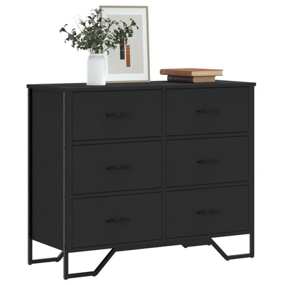 Commode  91x35,5x74,5 cm bois d'ingénierie - Imagem 1