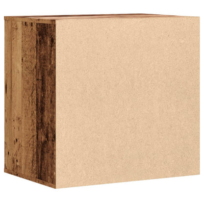 Commode d'angle vieux bois 60x41x58 cm bois d'ingénierie - Imagem 7
