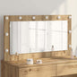 Miroir de vanité Rectangulaire Chêne artisanal - Imagem 1