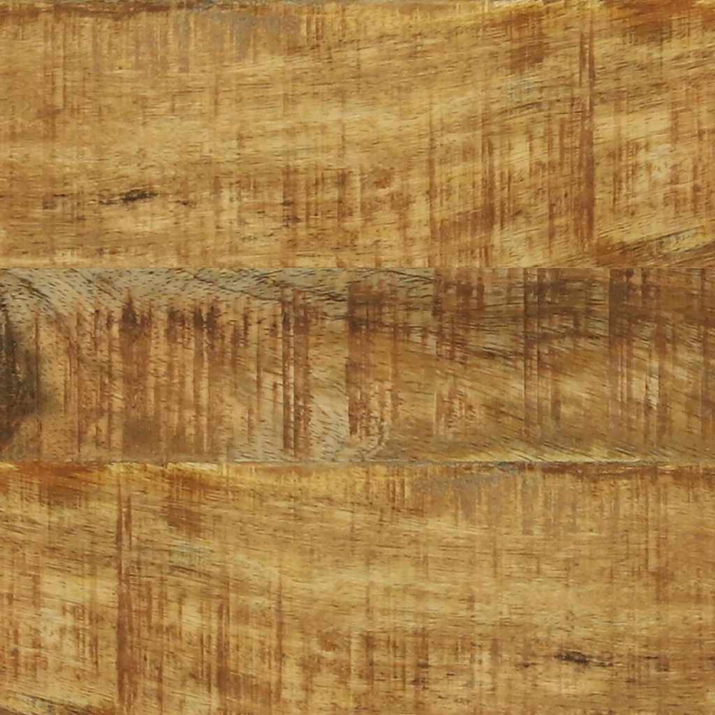 Banc de rangement avec tiroir  Bois de manguier massif - Imagem 12