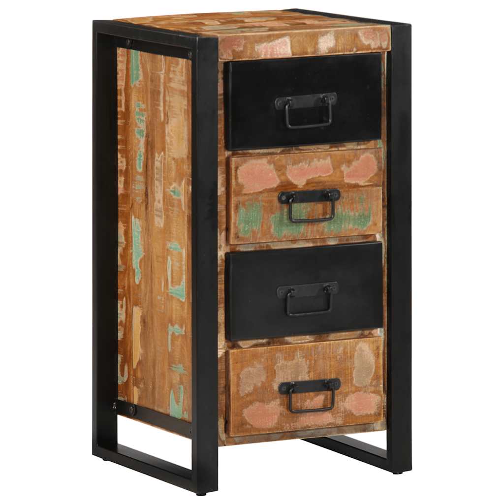 Armoire à tiroir  40x40x75 cm bois de récupération - Imagem 4