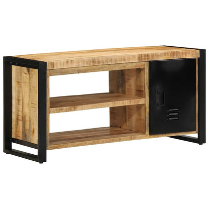 Banc à chaussures  Bois de manguier massif - Imagem 2