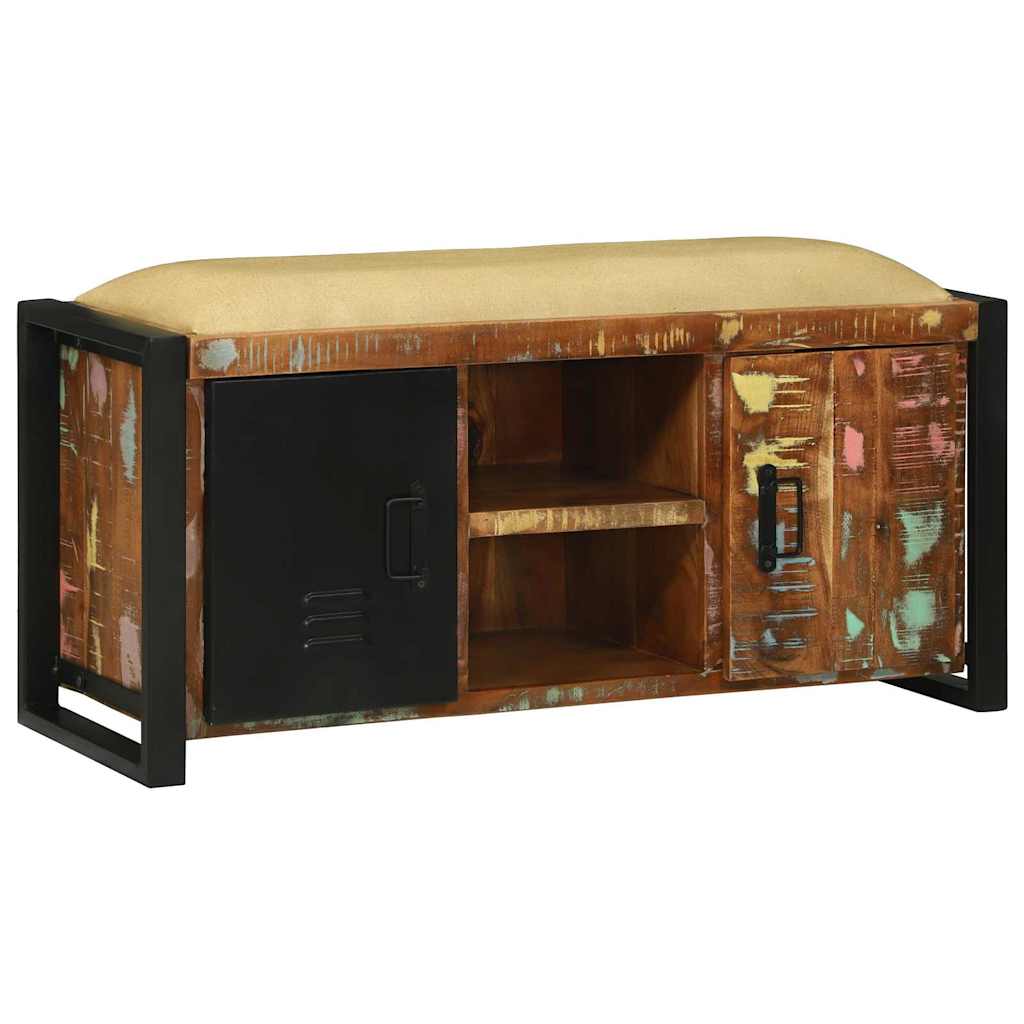 Cabinet Banc  Bois massif de récupération - Imagem 1