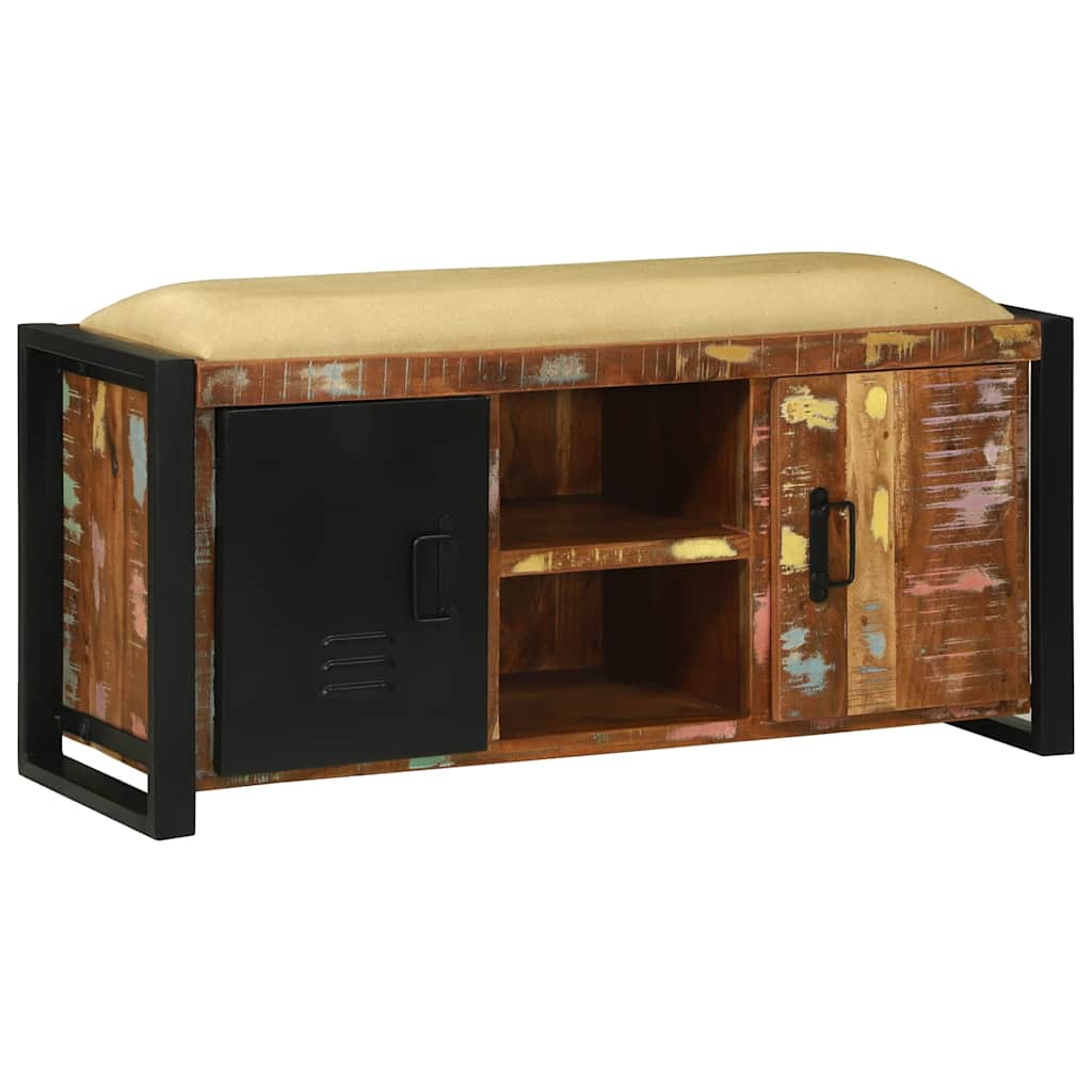 Cabinet Banc  Bois massif de récupération - Imagem 2