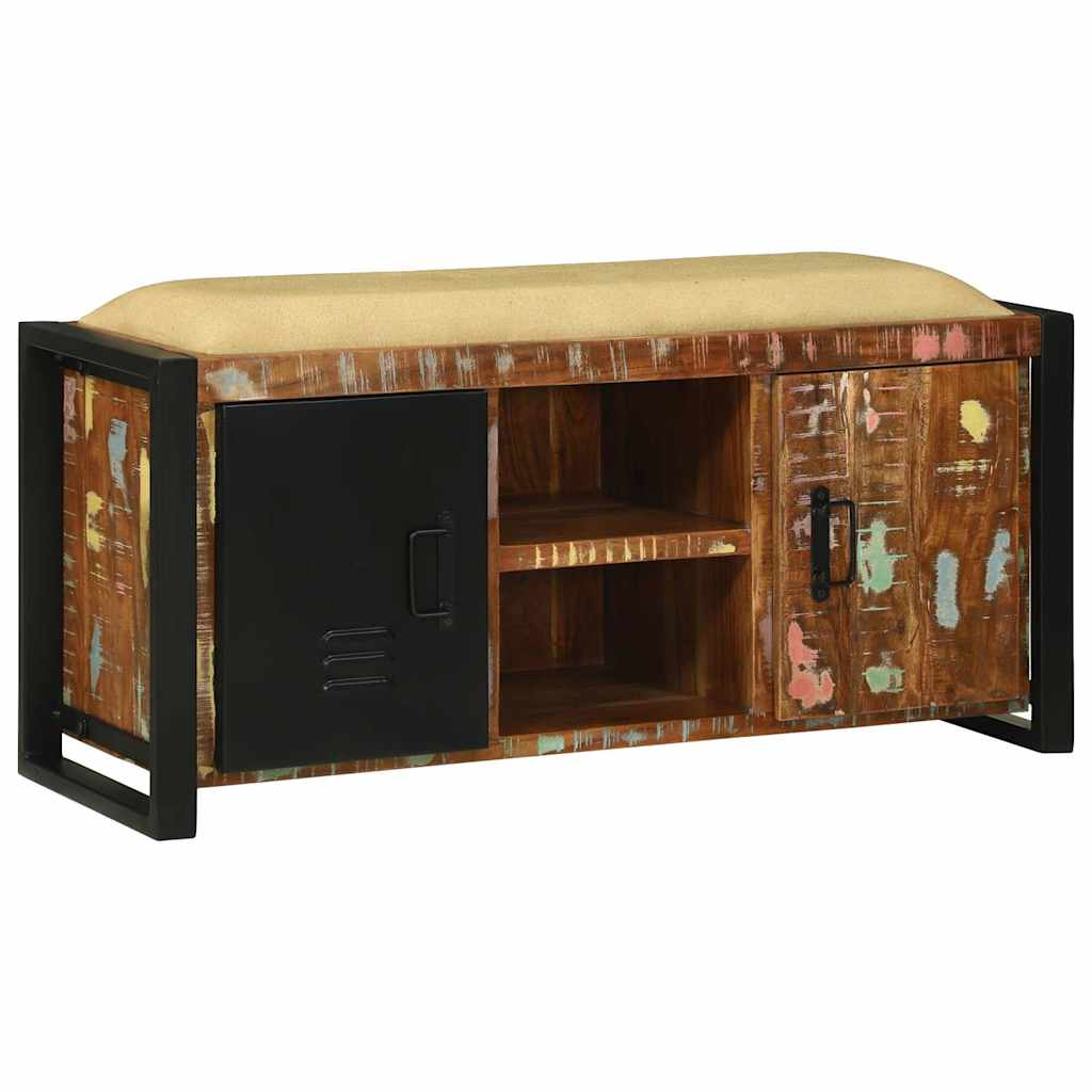 Cabinet Banc  Bois massif de récupération - Imagem 3