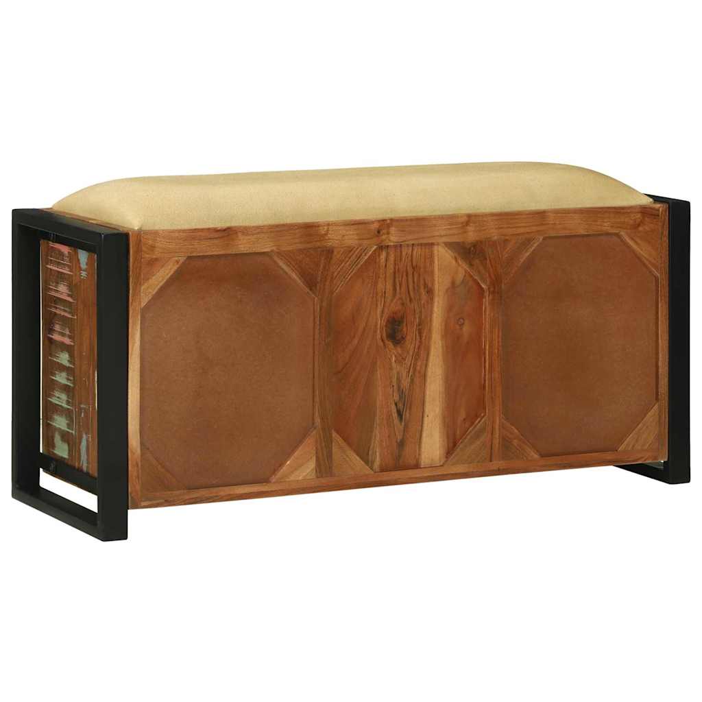 Cabinet Banc  Bois massif de récupération - Imagem 7