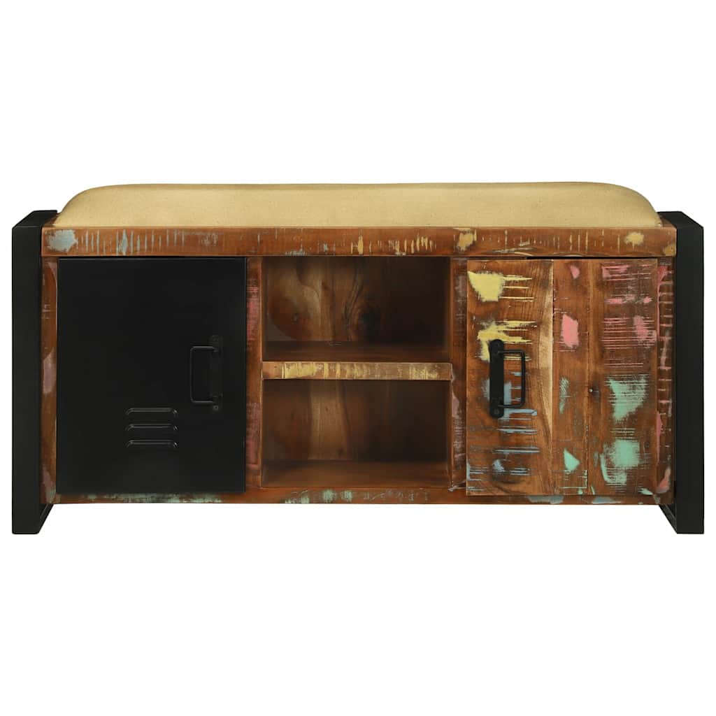 Cabinet Banc  Bois massif de récupération - Imagem 5