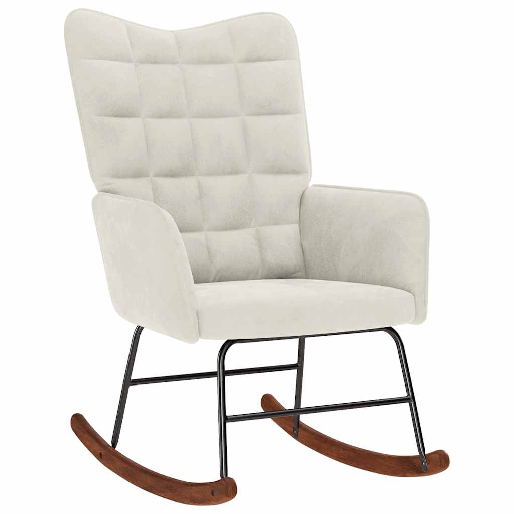 Chaise à bascule  Velours - Imagem 1