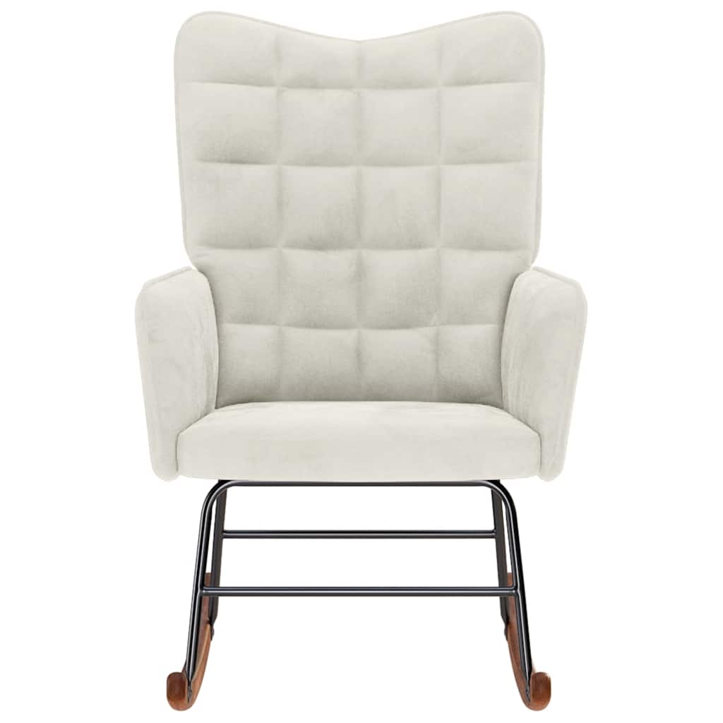 Chaise à bascule  Velours - Imagem 3