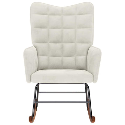 Chaise à bascule  Velours - Imagem 3