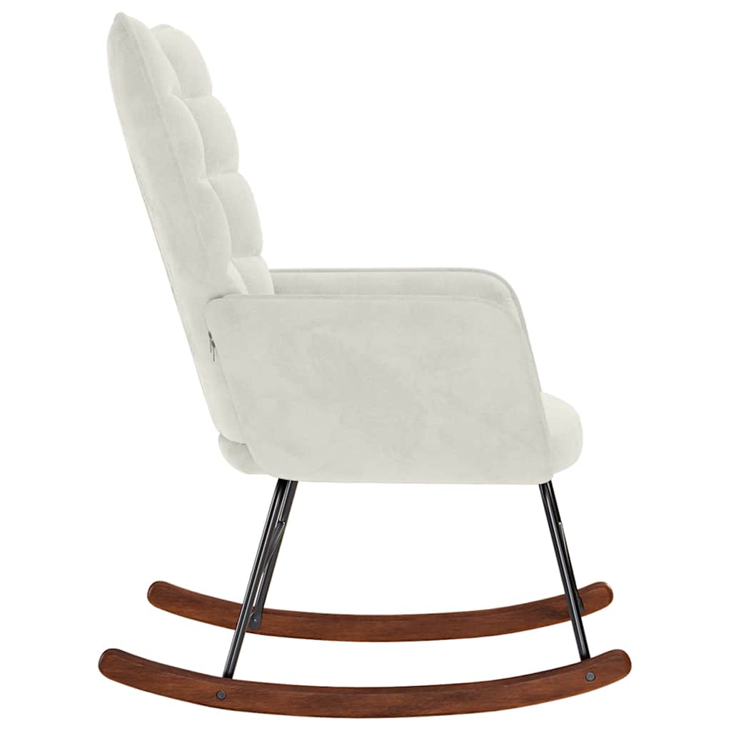 Chaise à bascule  Velours - Imagem 4
