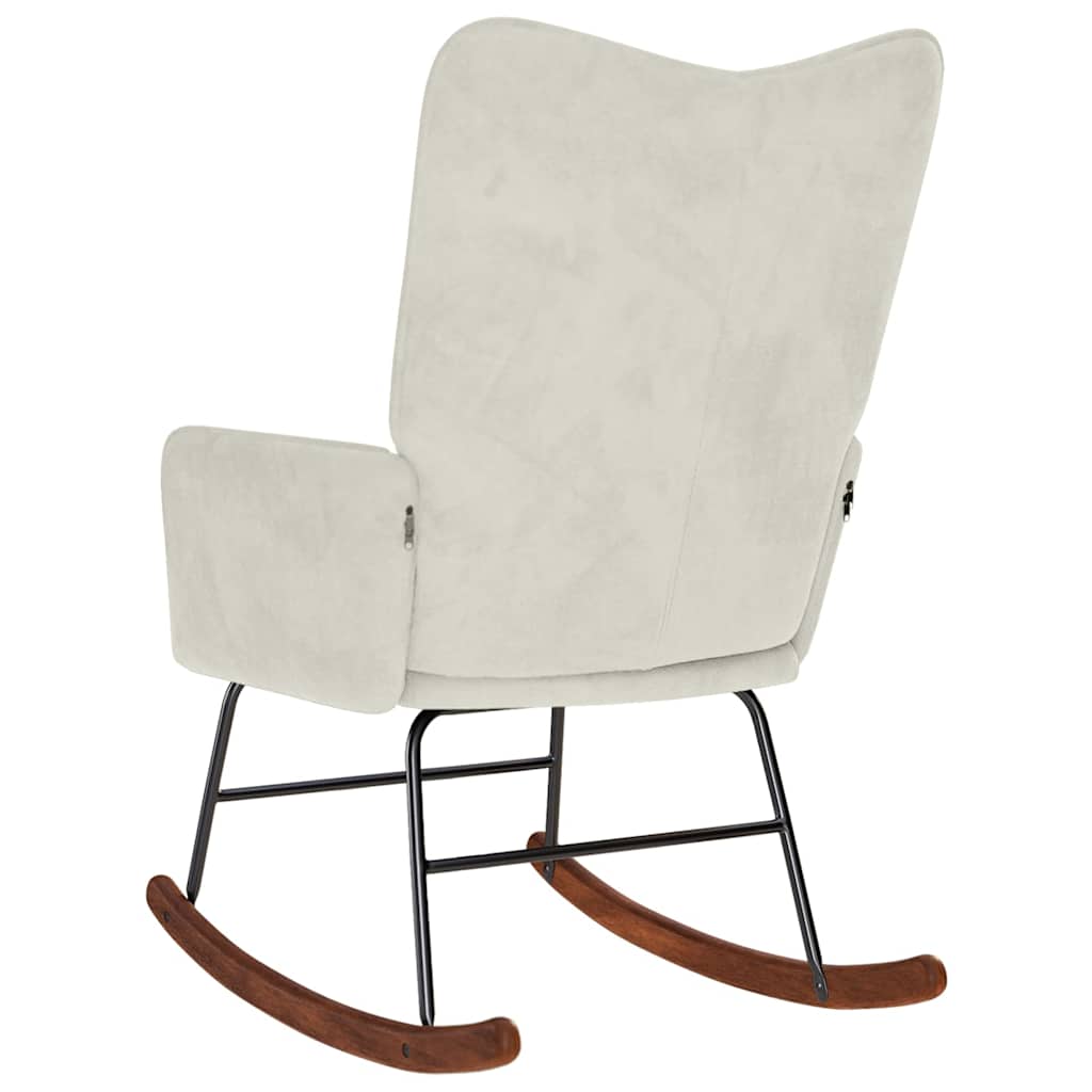Chaise à bascule  Velours - Imagem 5