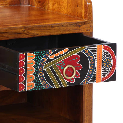 Banc à chaussures avec tiroir  miel - Imagem 8