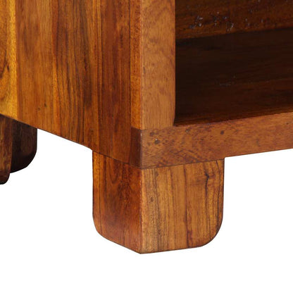 Banc à chaussures avec tiroir  miel - Imagem 10