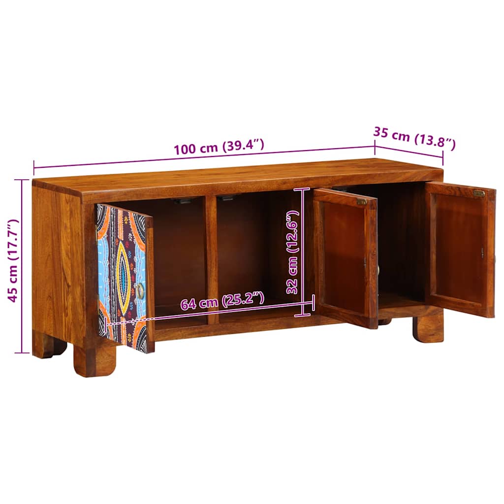 Banc à chaussures avec stockage  miel - Imagem 12