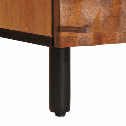 Cabinet de chevet   Bois de mangue massif - Imagem 8