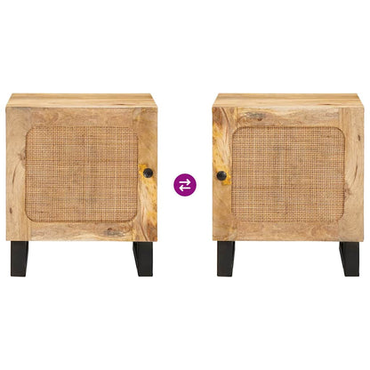 Cabinet de chevet 2 pcs Naturel - Imagem 12