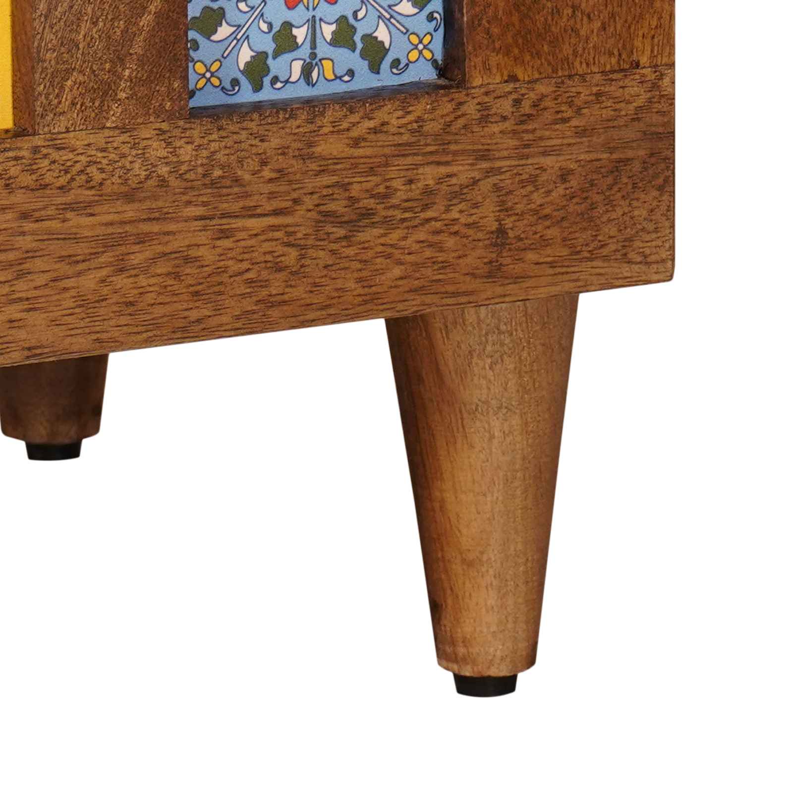 Cabinet de chevet   Bois de mangue massif - Imagem 8