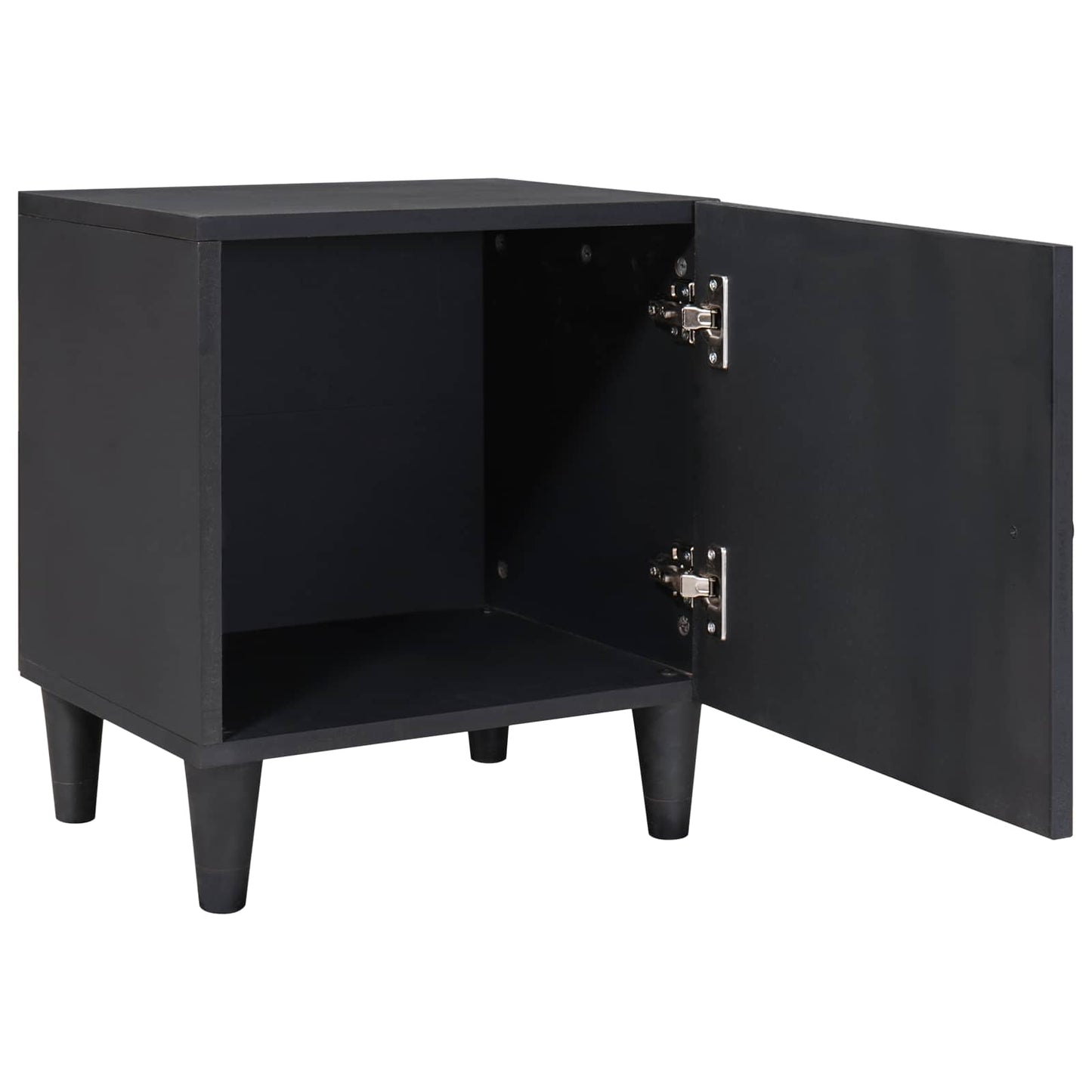 Cabinet de chevet avec porte 2 pcs - Imagem 2
