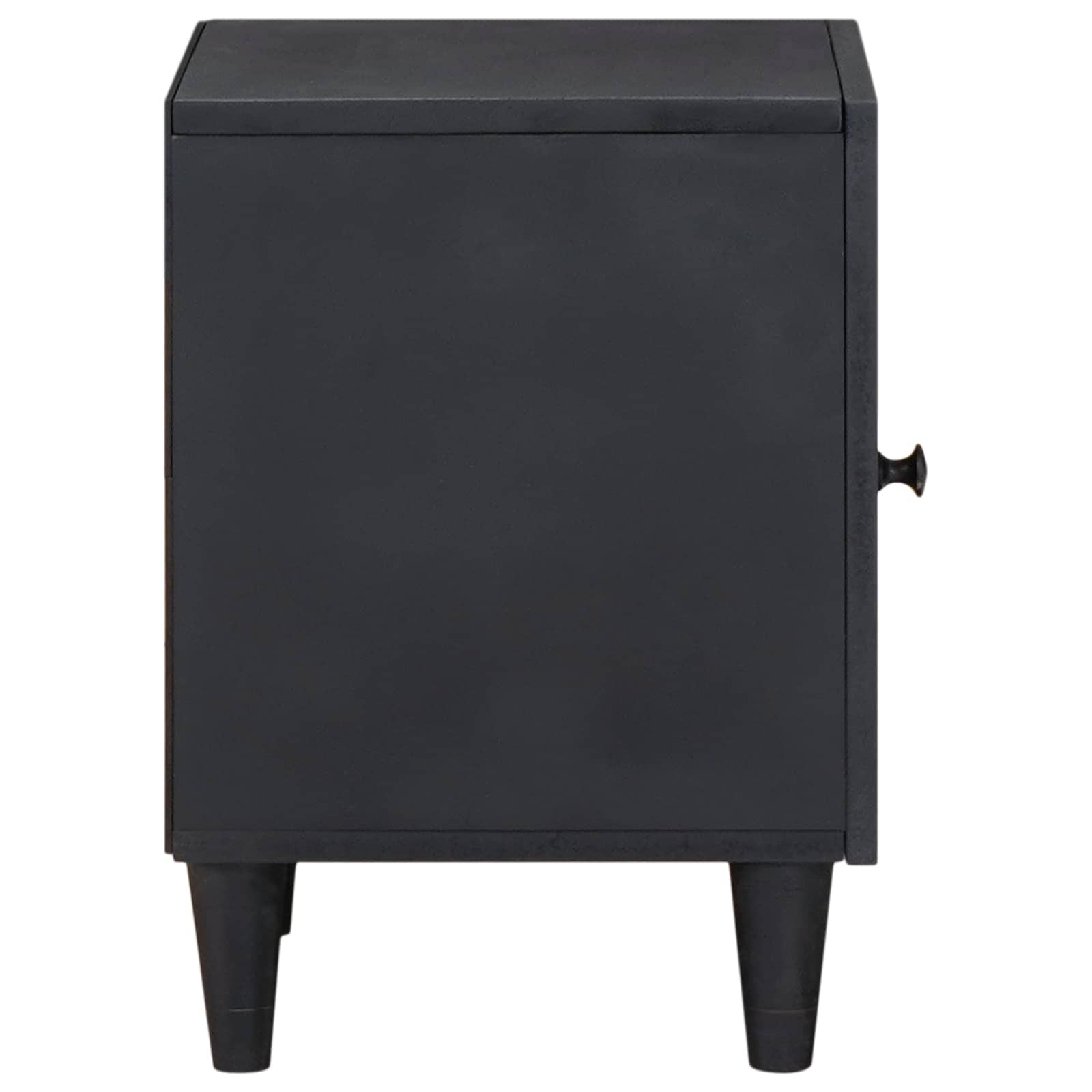 Cabinet de chevet avec porte 2 pcs - Imagem 4