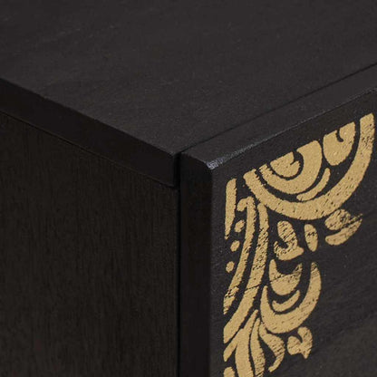 Cabinet de chevet   Bois de mangue massif - Imagem 6