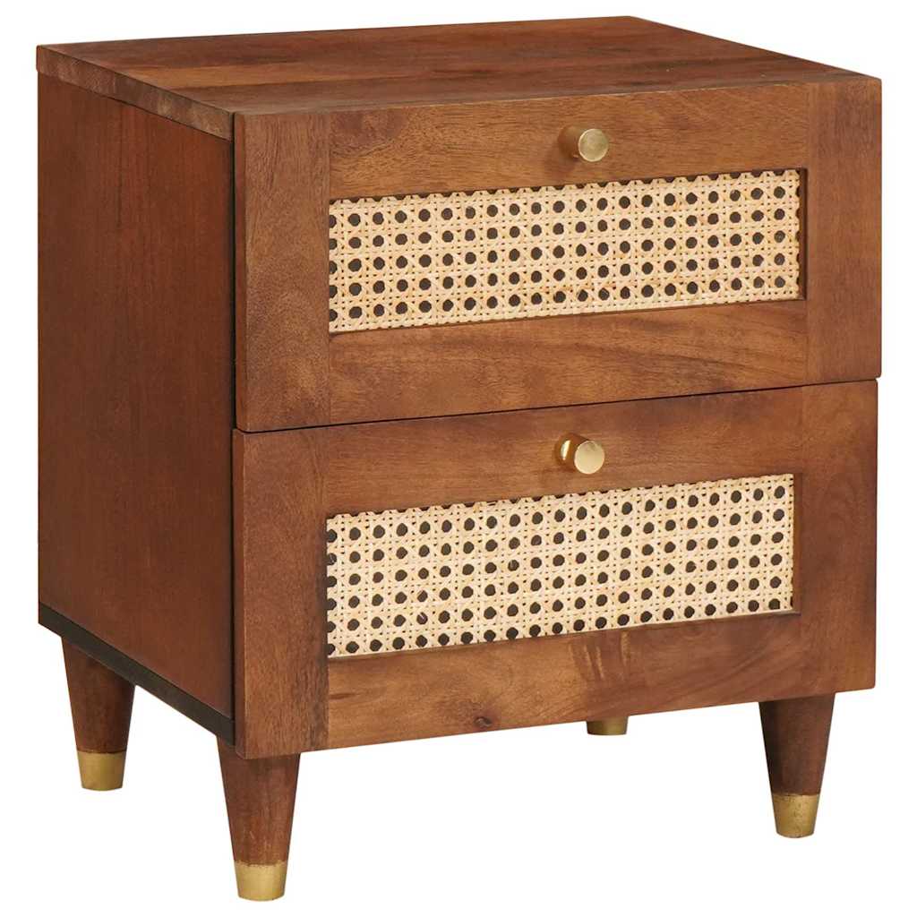 Cabinet de chevet avec tiroir 2 pcs - Imagem 2