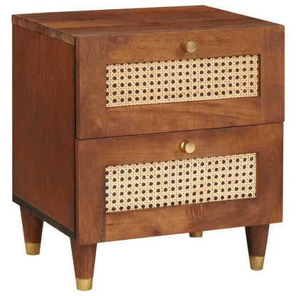 Cabinet de chevet avec tiroir 2 pcs - Imagem 2