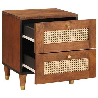 Cabinet de chevet avec tiroir 2 pcs - Imagem 3