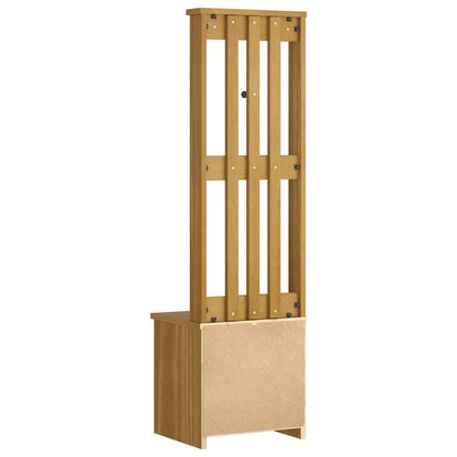 Portemanteau SANDNES 45x40x159,5 cm bois massif pin - Imagem 7