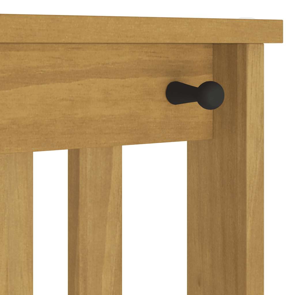 Portemanteau SANDNES 45x40x159,5 cm bois massif pin - Imagem 9