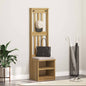 Portemanteau SANDNES 45x40x159,5 cm bois massif pin - Imagem 1