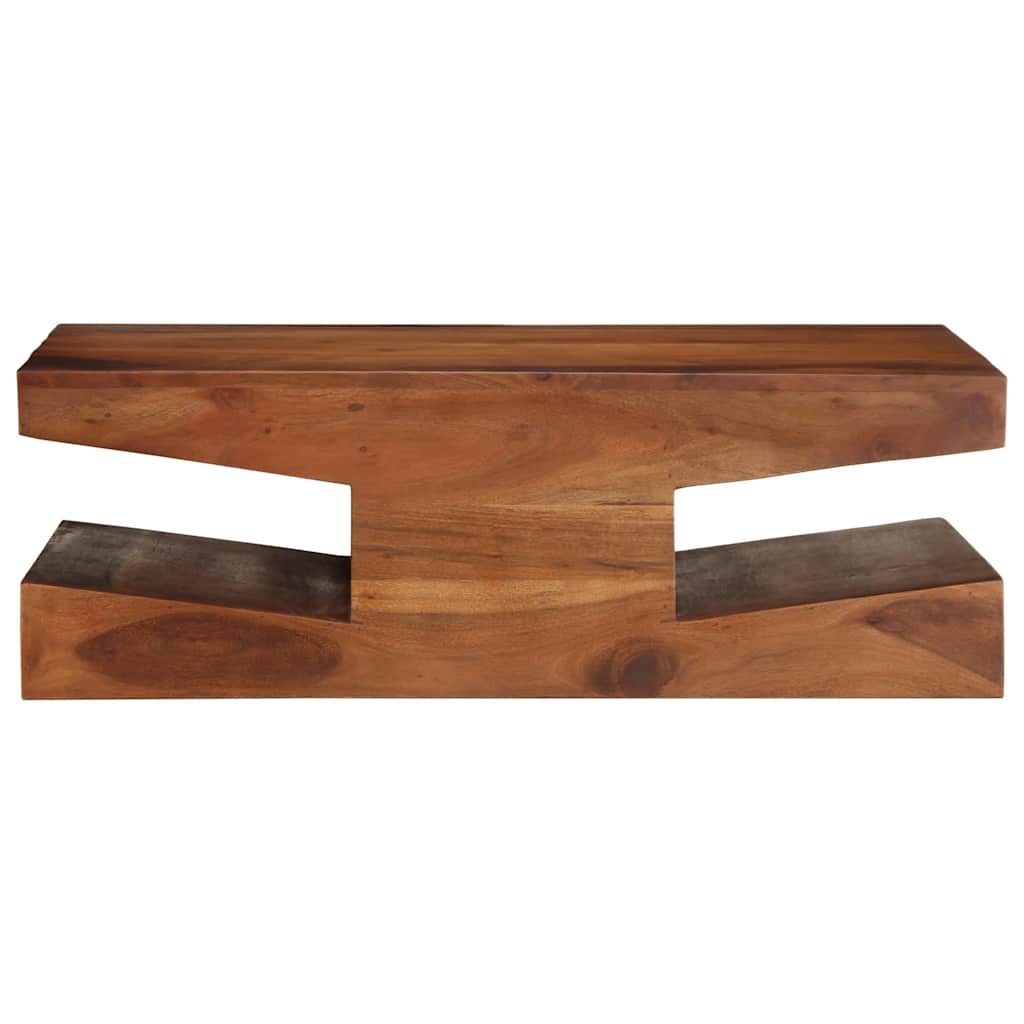 Table basse 90x60x30 cm bois massif d'acacia - Imagem 2