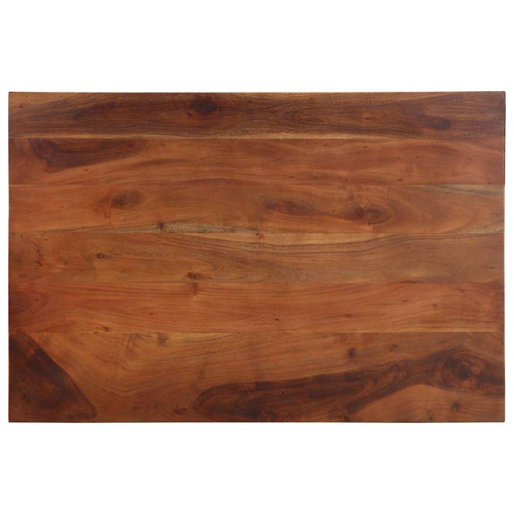 Table basse 90x60x30 cm bois massif d'acacia - Imagem 4