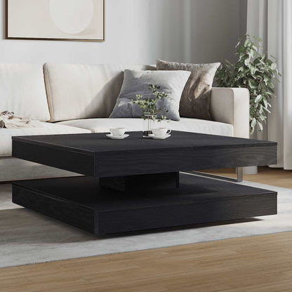 Table basse rotative à 360 degrés - 90x90x34,5 cm - Sensuri Maison