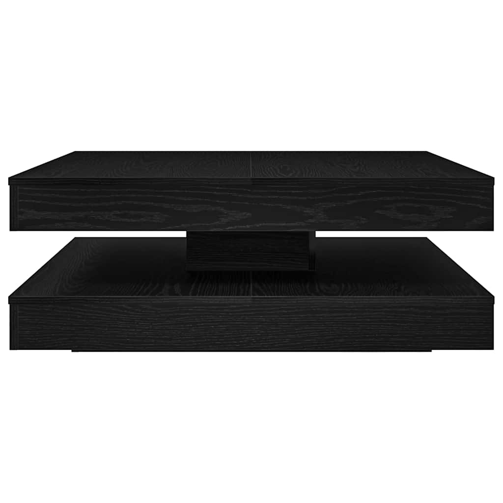 Table basse rotative à 360 degrés - 90x90x34,5 cm - Sensuri Maison
