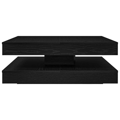 Table basse rotative à 360 degrés - 90x90x34,5 cm - Sensuri Maison