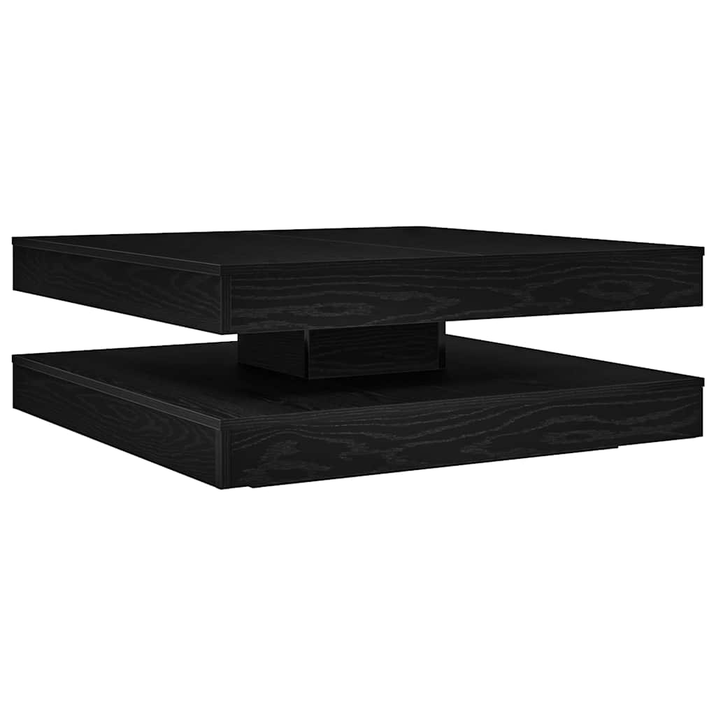 Table basse rotative à 360 degrés - 90x90x34,5 cm - Sensuri Maison