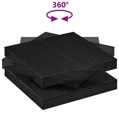 Table basse rotative à 360 degrés - 90x90x34,5 cm - Sensuri Maison