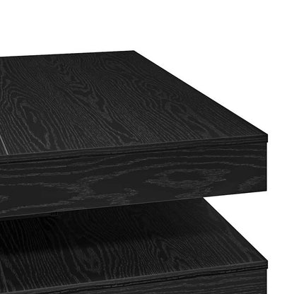 Table basse rotative à 360 degrés - 90x90x34,5 cm - Sensuri Maison