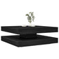 Table basse rotative à 360 degrés - 90x90x34,5 cm - Sensuri Maison